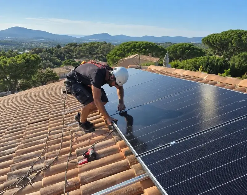 Installateur panneaux solaires Bédarieux — pose photovoltaïque sur toiture