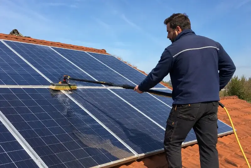 Nettoyage et entretien de panneaux solaires à Bédarieux